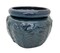 Leaf Self Watering Glazed Ceramic Pot - Dark Moss - 6.25 x 4.75"